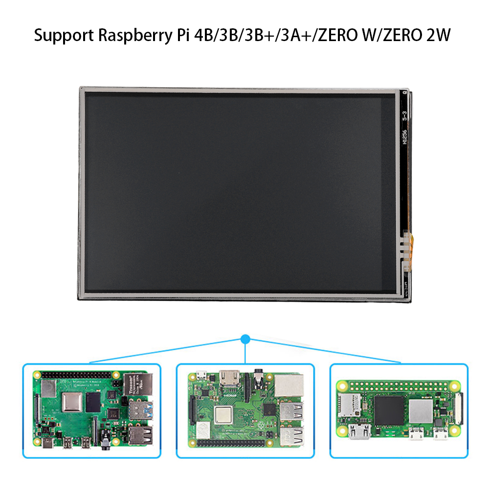 Gaming Console Display Case - 3,5-calowy ekran dotykowy TFT do Raspberry