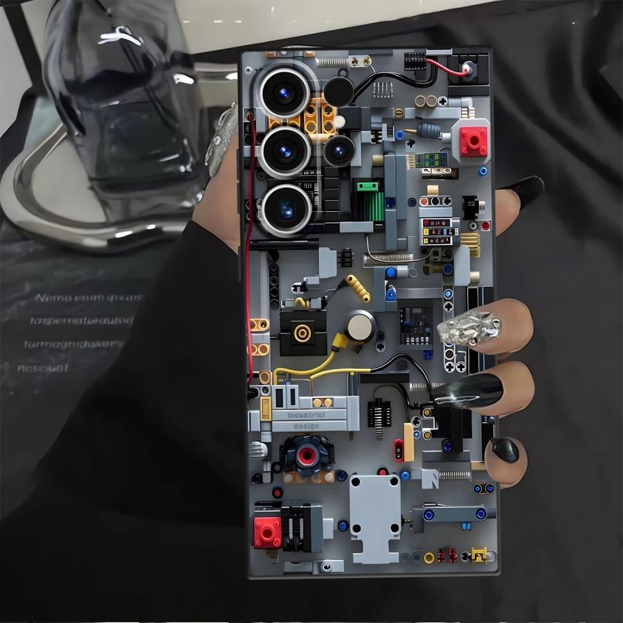 Gaming Console For Phone - Fioletowe etui na konsolę do gier