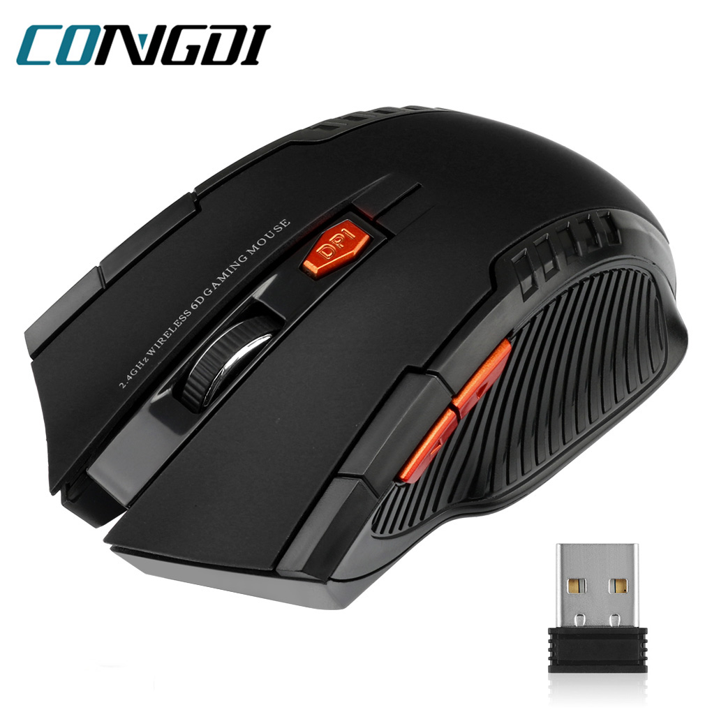 Mysz bezprzewodowa 2.4G 1600 D – Gaming Console Buttons recenzja i cena