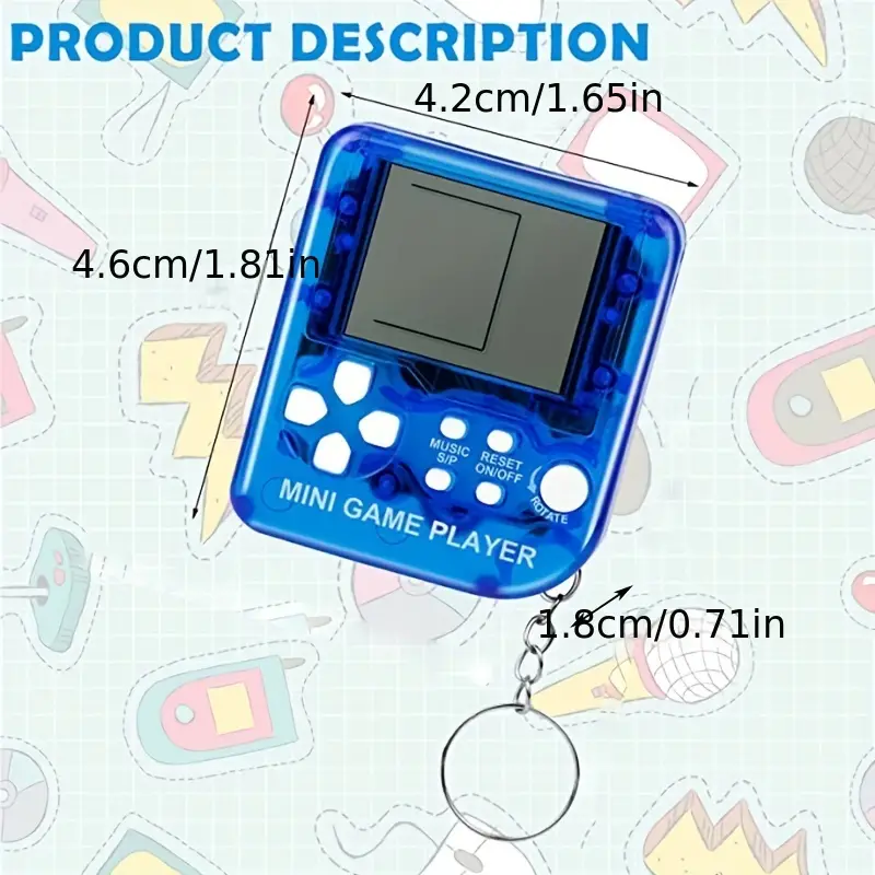 Brelok do kluczy z grą wideo B – Gaming Console Buttons recenzja i cena