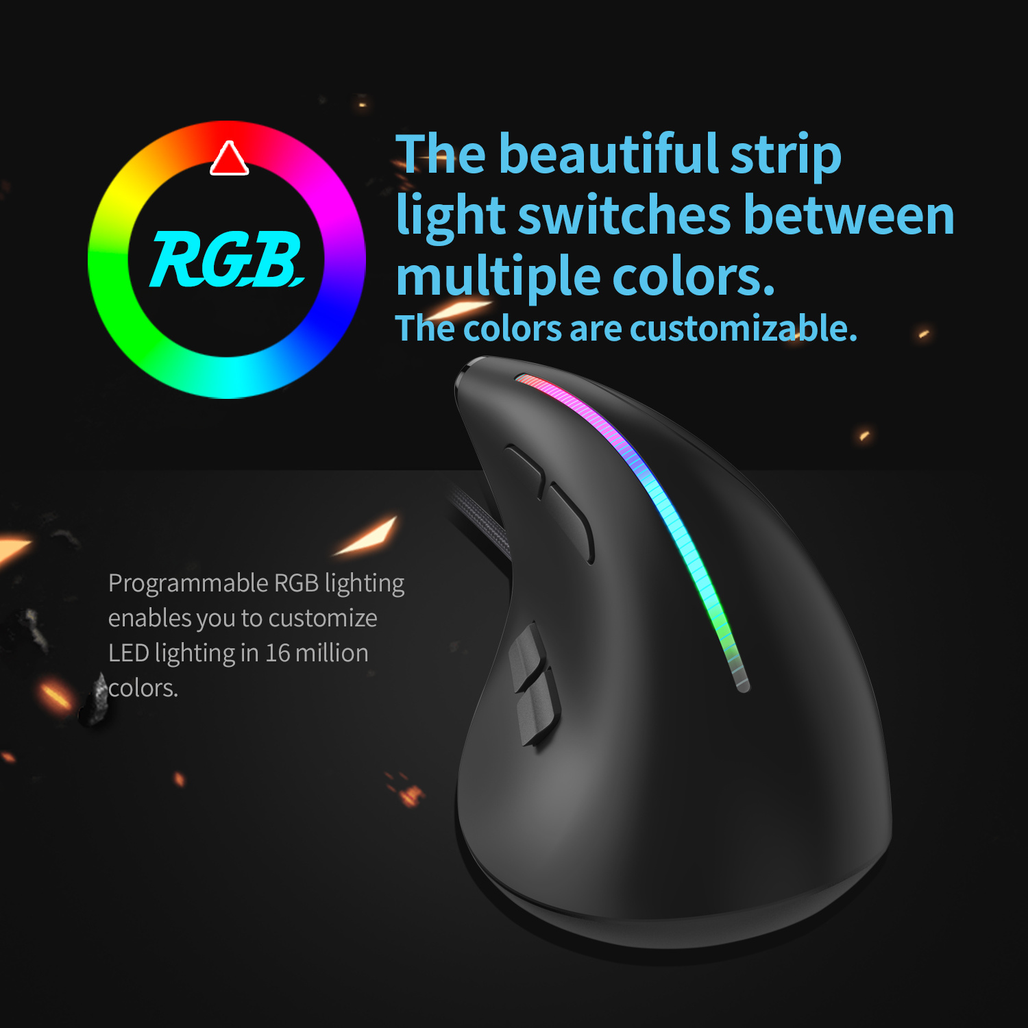 Przewodowa mysz do gier JOMAA  – Gaming Console Buttons recenzja i cena