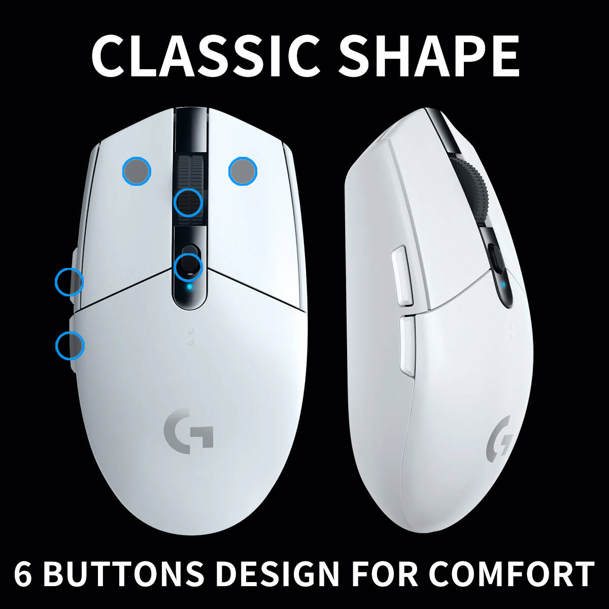 Mysz Logitech G305 dla graczy  – Gaming Console Buttons recenzja i cena