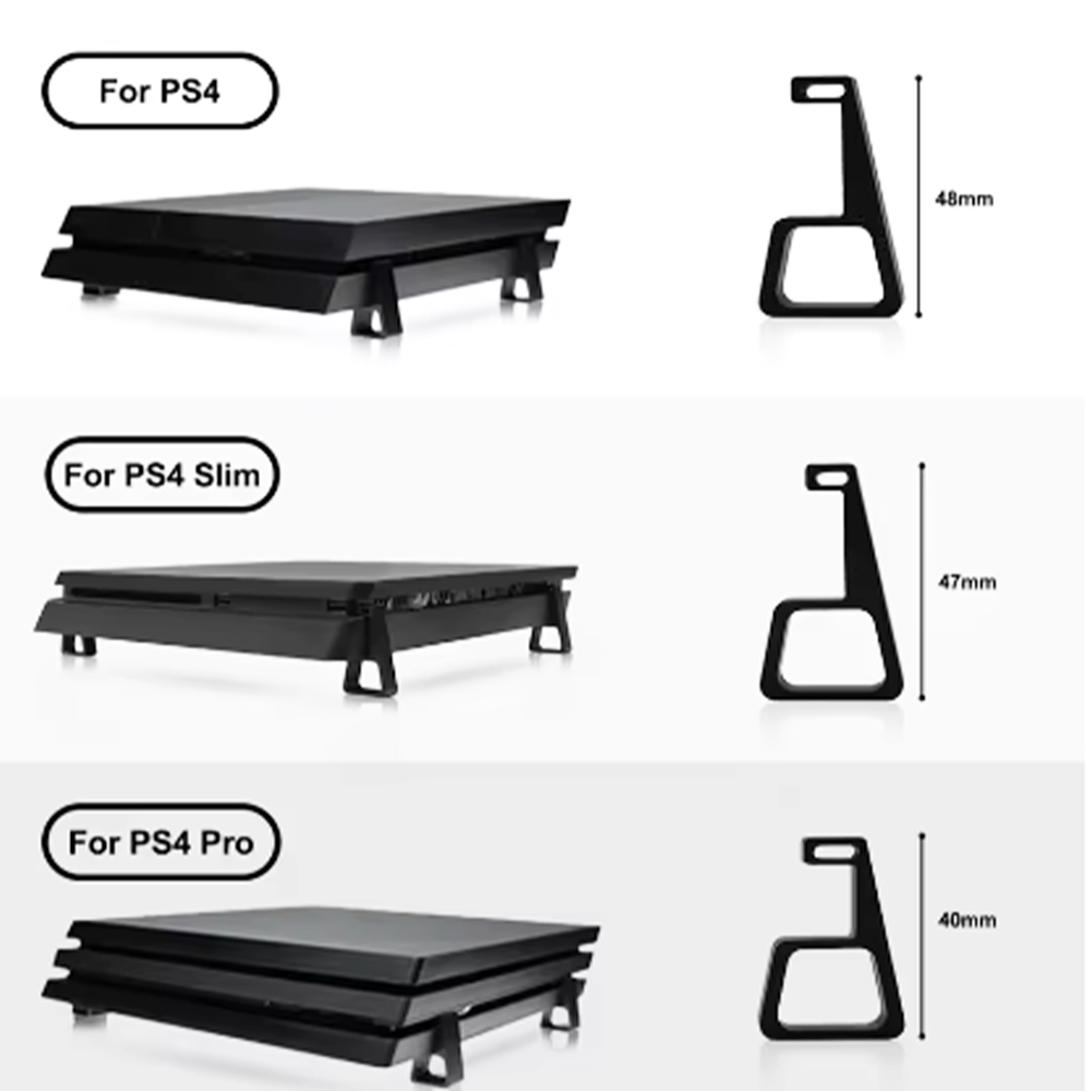 1Zestaw dla PS4 Slim Pro Feet  – Gaming Console In Tv recenzja i cena